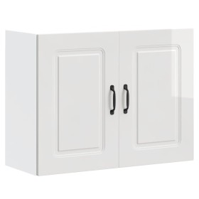 Armario de pared de cocina Kalmar blanca de alto brillo de , Armarios de cocina - Ref: Foro24-853589, Precio: 81,72 €, Descue...