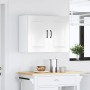 Armario de pared de cocina Kalmar blanca de alto brillo de , Armarios de cocina - Ref: Foro24-853589, Precio: 81,72 €, Descue...