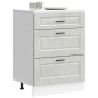 Mueble bajo de cocina porto gris cemento madera reconstituida de , Armarios de cocina - Ref: Foro24-854263, Precio: 107,11 €,...