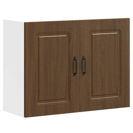 Armario de pared cocina Kalmar madera ingeniería roble marrón de , Armarios de cocina - Ref: Foro24-853594, Precio: 77,03 €, ...
