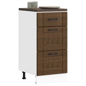 Mueble bajo de cocina Lucca roble marrón de , Armarios de cocina - Ref: Foro24-854237, Precio: 88,02 €, Descuento: %