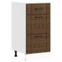 Mueble bajo de cocina Lucca roble marrón de , Armarios de cocina - Ref: Foro24-854237, Precio: 88,02 €, Descuento: %