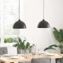 Lámparas colgantes 2 uds regulable en altura E27 negro Ø 30 cm de , Lámparas - Ref: Foro24-4103451, Precio: 51,86 €, Descuent...