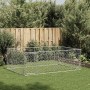 Perrera de exterior puerta acero galvanizado plateado 3x2x1 m de , Casetas para perros - Ref: Foro24-4105413, Precio: 111,78 ...