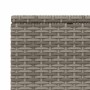 Tumbona con cojín flotante ratán sintético gris de , Tumbonas - Ref: Foro24-4104209, Precio: 222,11 €, Descuento: %