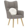 Sillón de relax de tela gris taupe de , Sillones - Ref: Foro24-4016773, Precio: 112,68 €, Descuento: %
