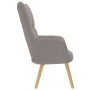 Sillón de relax de tela gris taupe de , Sillones - Ref: Foro24-4016773, Precio: 112,68 €, Descuento: %
