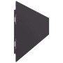Bordes para césped 50 uds acero laminado frío negro 10x103 cm de , Ribetes y bordes para jardín - Ref: Foro24-860136, Precio:...