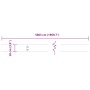 Bordes para césped 50 uds acero laminado frío negro 10x103 cm de , Ribetes y bordes para jardín - Ref: Foro24-860136, Precio:...