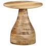 Mesa auxiliar madera maciza de mango Ø40x40 cm de , Mesas auxiliares - Ref: Foro24-4017534, Precio: 117,37 €, Descuento: %