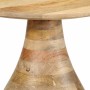Mesa auxiliar madera maciza de mango Ø40x40 cm de , Mesas auxiliares - Ref: Foro24-4017534, Precio: 117,37 €, Descuento: %