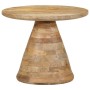 Mesa auxiliar madera maciza de mango Ø50x40 cm de , Mesas auxiliares - Ref: Foro24-4017536, Precio: 138,91 €, Descuento: %