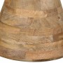 Mesa auxiliar madera maciza de mango Ø50x40 cm de , Mesas auxiliares - Ref: Foro24-4017536, Precio: 138,91 €, Descuento: %