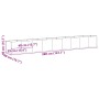Jardinera oxidada 360x40x40 cm acero corten de , Maceteros y jardineras - Ref: Foro24-860702, Precio: 194,98 €, Descuento: %
