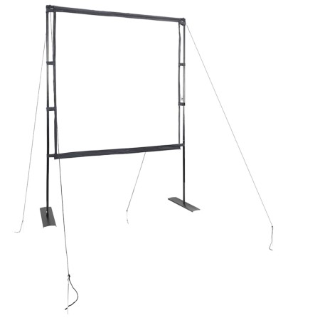 Pantalla de proyección con soportes 89 pulgadas 1:1 de , Pantallas para proyección - Ref: Foro24-4101056, Precio: 37,58 €, De...