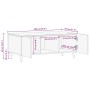 Mesa de centro madera maciza de mango gris claro 100x54x40 cm de , Mesas de centro - Ref: Foro24-4017804, Precio: 136,13 €, D...