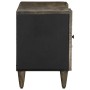 Mueble de TV madera maciza de mango gris claro 105x33,5x46 cm de , Almacenamiento para CD y DVD - Ref: Foro24-4017806, Precio...