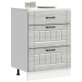 Mueble bajo de cocina Lucca madera contrachapada gris sonoma de , Armarios de cocina - Ref: Foro24-854275, Precio: 111,38 €, ...