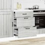 Mueble bajo de cocina Lucca madera contrachapada gris sonoma de , Armarios de cocina - Ref: Foro24-854275, Precio: 111,38 €, ...