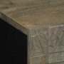 Aparador de madera maciza de mango gris claro 60x33,5x75 cm de , Taquillas y armarios de almacenamiento - Ref: Foro24-4017794...