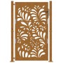 Puerta de jardín de acero desgastado diseño ondulado 105x155 cm de , Puertas de jardín - Ref: Foro24-4100976, Precio: 217,97 ...