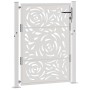Puerta de jardín diseño llama acero desgastado 105x130 cm de , Puertas de jardín - Ref: Foro24-4100995, Precio: 208,46 €, Des...