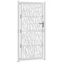 Puerta de jardín diseño con listón acero desgastado 105x205 cm de , Puertas de jardín - Ref: Foro24-4100988, Precio: 271,68 €...