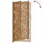 Puerta de jardín diseño con listón acero desgastado 105x205 cm de , Puertas de jardín - Ref: Foro24-4100988, Precio: 271,68 €...
