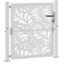 Puerta de jardín de acero desgastado diseño ondulado 105x105 cm de , Puertas de jardín - Ref: Foro24-4100974, Precio: 166,13 ...