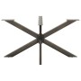Pata mesa comedor forma araña natural 150x78x(72-73) cm acero de , Patas para mesas - Ref: Foro24-4013119, Precio: 178,26 €, ...