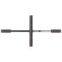 Pata mesa comedor forma araña natural 150x78x(72-73) cm acero de , Patas para mesas - Ref: Foro24-4013119, Precio: 178,26 €, ...