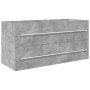 Set muebles de baño 2 piezas madera contrachapada gris hormigón de , Muebles de baño - Ref: Foro24-3324963, Precio: 341,62 €,...