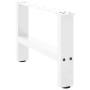 Patas de mesa de centro blanco 2uds acero 50x(30-31) cm de , Patas para mesas - Ref: Foro24-4013261, Precio: 61,24 €, Descuen...