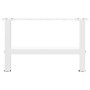 Patas de mesa de centro blanco 2uds acero 50x(30-31) cm de , Patas para mesas - Ref: Foro24-4013261, Precio: 61,24 €, Descuen...