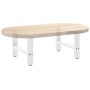 Patas de mesa de centro blanco 2uds acero 50x(30-31) cm de , Patas para mesas - Ref: Foro24-4013261, Precio: 61,24 €, Descuen...