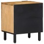 Mesilla de noche marrón 40x33x46 cm madera maciza mango de , Mesitas de noche - Ref: Foro24-4017716, Precio: 60,50 €, Descuen...
