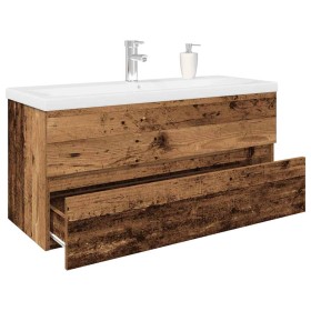 Mueble lavabo con lavabo integrado y grifo madera vieja de , Tocadores de baño - Ref: Foro24-3328937, Precio: 350,00 €, Descu...