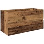 Mueble lavabo con lavabo integrado y grifo madera vieja de , Tocadores de baño - Ref: Foro24-3328935, Precio: 318,70 €, Descu...