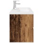 Mueble lavabo con lavabo integrado y grifo madera vieja de , Tocadores de baño - Ref: Foro24-3328935, Precio: 318,70 €, Descu...