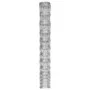 Valla de jardín de acero galvanizado plateado 50 m 150 cm de vidaXL, Paneles de vallas - Ref: Foro24-149507, Precio: 127,85 €...