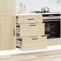 Mueble bajo de cocina Kalmar madera ingeniería de roble sonoma de , Armarios de cocina - Ref: Foro24-854282, Precio: 115,46 €...