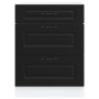Mueble bajo de cocina Kalmar madera de ingeniería negra de , Armarios de cocina - Ref: Foro24-854280, Precio: 129,66 €, Descu...