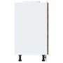 Mueble bajo de cocina de madera de ingeniería de roble ahumado de , Armarios de cocina - Ref: Foro24-854254, Precio: 95,90 €,...