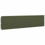Bordes césped 10 uds acero laminado frío verde oliva 25x103 cm de , Ribetes y bordes para jardín - Ref: Foro24-860169, Precio...