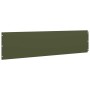 Bordes césped 10 uds acero laminado frío verde oliva 25x103 cm de , Ribetes y bordes para jardín - Ref: Foro24-860169, Precio...
