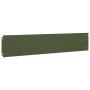 Bordes césped 10 uds acero laminado frío verde oliva 20x103 cm de , Ribetes y bordes para jardín - Ref: Foro24-860157, Precio...