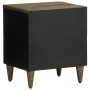 Mesitas noche 2 uds madera maciza mango gris claro 40x33x46 cm de , Mesitas de noche - Ref: Foro24-4017789, Precio: 96,05 €, ...