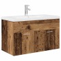 Mueble para lavabo con lavabo incorporado madera vieja de , Muebles de baño - Ref: Foro24-3328909, Precio: 307,16 €, Descuent...