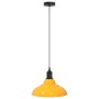 Lámpara colgante regulable altura E27 amarillo brillante Ø 31cm de , Lámparas - Ref: Foro24-4103439, Precio: 34,00 €, Descuen...