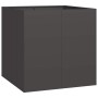 Jardinera acero negro 80x80x80 cm de , Maceteros y jardineras - Ref: Foro24-860780, Precio: 124,17 €, Descuento: %